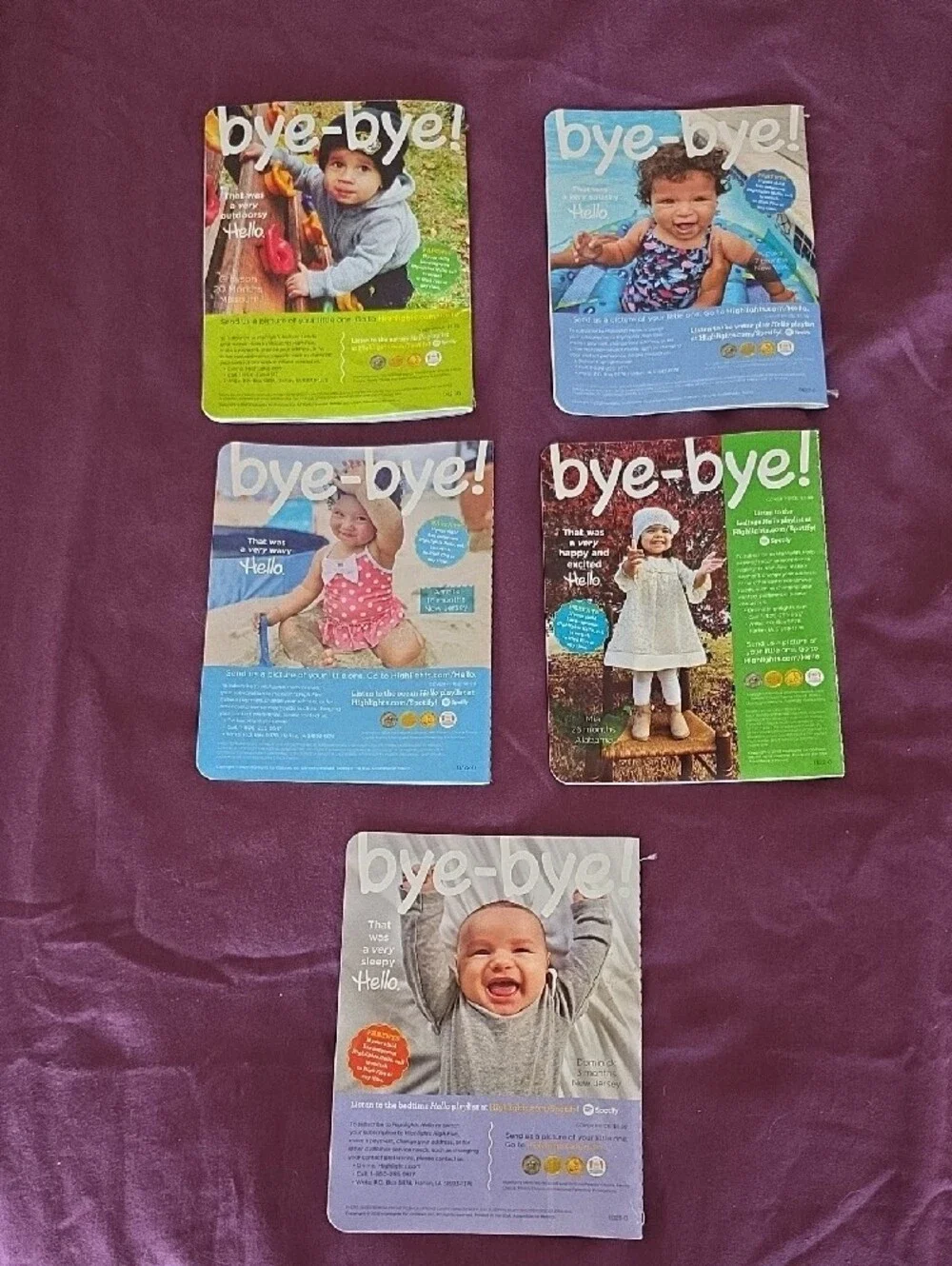 Hello Baby Highlights Magazine Set - Multicolor Early Learning Pack
